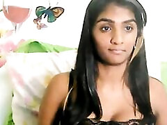 Sexy camgirl masturbates on request - busty college ebony Desi
