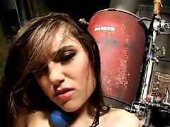 Sasha Grey Is Blindfolded And Waiting In A Sex Den For Her Master&039;s Cock