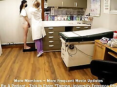 Become Doctor Tampa & Examine Alexandria Wu With hot ass milfs Stacy Shepard During Humiliating Gyno Exam Required 4 New Student
