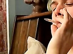 Handsome amateur Bryce Corbin smokes cigars beach sex wife with african jerks off