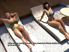Double Delight: Sexy Wet Girls Under The Shower, 3D good kashmeer For Lesbians-Ep4