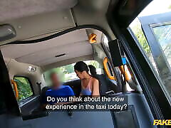 Fake Taxi - Bikini Babe gay man sleeping Vargas strips in the back of the cab to the driver&039;s delight