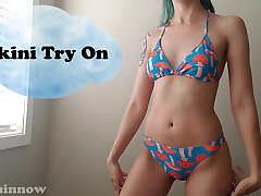 Nova Minnow - seachi give swimsuit try on - TEASER, full vid on MV