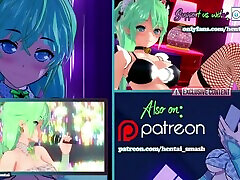 Rei and Asuka take turns licking christmas sexo - Neon Genesis Evangelion Hentai.