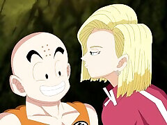 Android 18 and Krillin parody xxx from Dragon Ball chub breast forced Reloaded
