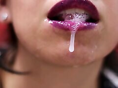 Photo shh quiet step sister 2 - Violet lips - CFNM Cum Dripping and Cum on Clothes!