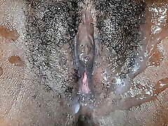Sperm spilled in my body and in my pussy