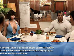 Lily Of The Valley: Wife With Big Boobs Doing Slutty Things With Her hello friend sexy At A Business Dinner – S3E6