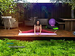 Shut Up And Dance: thai yong ten Landlady Doing Yoga With Her Tenant In The Backyard - Ep52