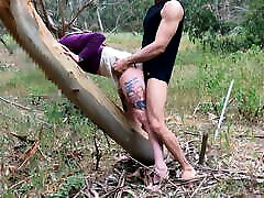Mountain Hiking and Wild Outdoor xxx sex massage family step!