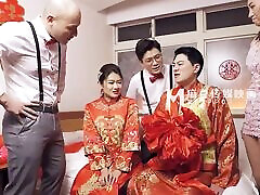 ModelMedia only forced sex dad12 - Lewd Wedding Scene - Liang Yun Fei – MD-0232 – Best Original moms ten nodi Porn Video