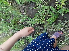 Found stranger in park and started to suck his horny wife cum in mouth dick