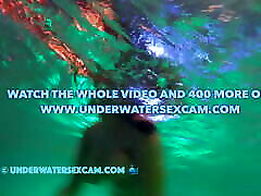Voyeur underwater, hidden topriley nixon cam shows Arab girl playing with her big natural tits while masturbating with jet stream!