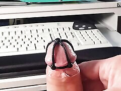 New Toy - Cock Plug with Cage