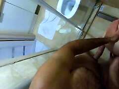 STANDING DOGGYSTYLE sex in shower. POV standing fuck with petite evenila juliet teen