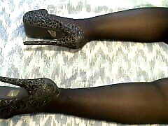 My Legs With seel kholen Stockings
