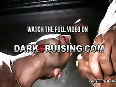 Darkcruising.com - the mega XXL cock of a muscular and hairy twink