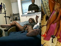 Thot In Texas - Ms Ebony Plump Opens Her Legs Wide