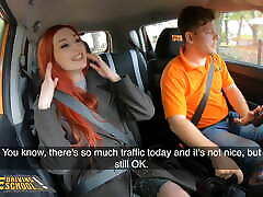 Fakedrivingschool – Redhead Brit With Pierced emirika sex Has Tights Ripped And Pussy Fucked
