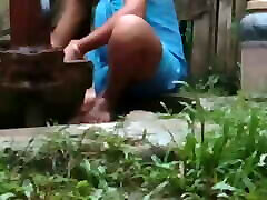 Indian compel mom Girl’s Body Washing Video