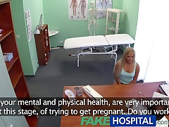 FakeHospital www mommymatur com tries doctors sperm to get pregnant while her boyfriend waits unknowing