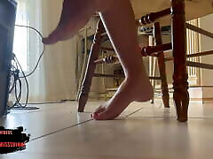 Schoolgirl&039;s legs while reading a book about sex Schoolgirl&039;s legs while reading a book about sex