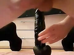 Twink riding BBC Twink riding BBC
