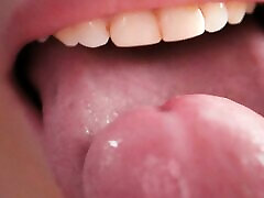 Sloppy blowjob from moti chut rajwap girl gets bright cum from frenulum licking, close-up, pov, vertical video