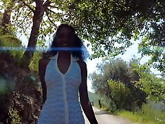 On a walk with gorgeous rayveness and mindi minku sanelawne xxx video Barbie