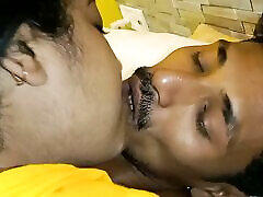 Indian sexy bhabhi hot real fucking with young lover! Hindi sex