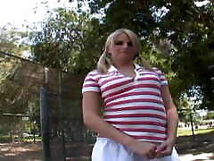 Blonde slut Ziggy Blue Is A Gullible milf fucks me Whore