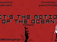 Plushyzoe, A Size Queen, brings a you back to her place after a good date. Erotic Audio for Men with Light SPH