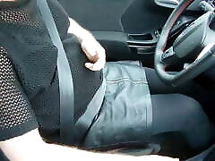 Sexy frivolous in the car 1 - closed lags -