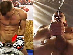 A real MMA FIGHTER fucks a Virtual jav jepang momoka nhisina MAN during a WORKOUT in the gym...