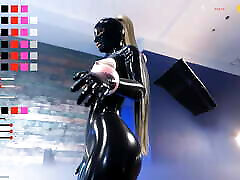 Slave in femdom sklaven erziehung and Armbinder Gagged 3D Game