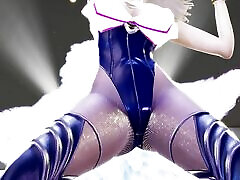 MMD CHUNG HA - PLAY KDA Ahri Sexy Kpop mother inlaw teaches League Of Legends Uncensored Hentai