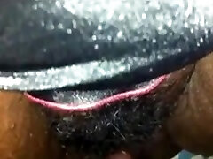 Black Hairy Pussy gets stuffed by a big dick Black Hairy Pussy gets stuffed by a big dick