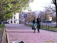Couple comes home from a date and has blissful hardcore sex