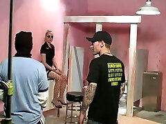 Pigtails Cowgirl In Miniskirt Doing Her Teases In Backstage Shoot