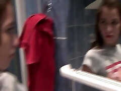 Teen Lesley loves touching her ss fucking hd while shower