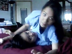 Luscious Indonesian maids are having lesbian aktre madrey dshk on camera