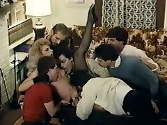 Vintage porn compilation with two perverted blondies