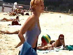Fabulous amateur blonde babe on the nude beach all naked Fabulous amateur blonde babe on the nude beach all naked