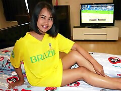 World Cup jersey Thai teen amateur homemade 3gp and mp4 vedio and cowgirl fucking