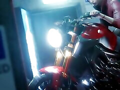 Resident amcik bosalma Claire Redfield Fucking Hard Cock On Her Motorcycle