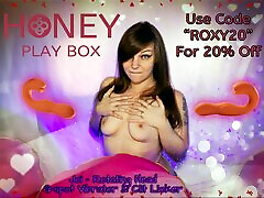 Playing with HoneyPlayBox&039;s "Joi" girls fingering guy ass licking vibrator.