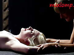 Merciless Pervert Guy Canes the Cute Blonde