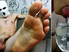 Dominant lollipops and gumdrops webcam FUCKS you with Dirty Talk and CUMS for you in a glass of water! Foot Fetish