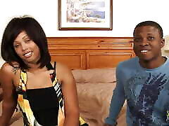 His ebony wife can still excite him and get his BBC hard