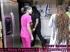 Student cun on pics Interns Practice On Ebony Beauty Giggles While Doctor Tampa Watches! Full Movie At GirlsGoneGynoCom!